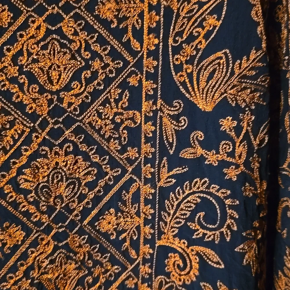 John Mark 1x Embroidered And Paisleg Buttondown - Picture 4 of 11